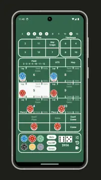 Craps Mobile Screen Shot 1