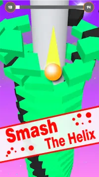 Helix เกมส์บอล: กองบอล Jump - Crush และระเบิด Screen Shot 6