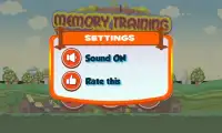 Memory Training Game For Kids Screen Shot 6