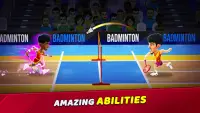 Badminton Clash 3D Screen Shot 1