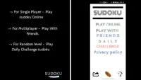 Sudoku - Multiplayer puzzle Free Sudoku game Screen Shot 0