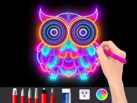 Doodle Master - Glow Art Screen Shot 11