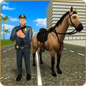 Policía Horse Street Crime Chase: NY City Cop Duty
