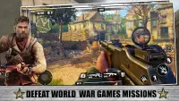 Guerra Mundial 2 jogo de arma Screen Shot 3