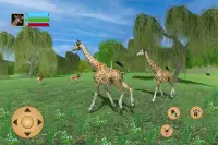 Giraffe Family Life Jungle Sim Screen Shot 16