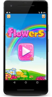 Flowers Connect Puzzle JUEGO Screen Shot 0