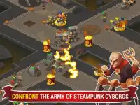 Steampunk Syndicate 2 : Jeu Tower Defense Screen Shot 5