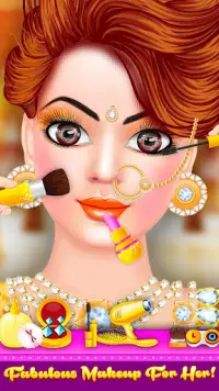 Royal Indian Doll Wedding Salo Screen Shot 12