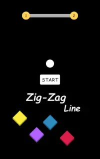 Falling Down : Zigzag Line 2D Screen Shot 0