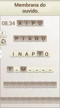 PALAVRAS - Jogo de palavras em Português. Screen Shot 5