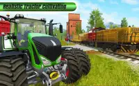 Tractor Driving: Farm Simulator Cargo Transport 3D Screen Shot 2