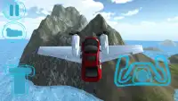 Flying Car Free: Relax Island Screen Shot 2