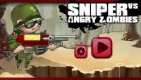 Sniper vs Angry Zombies Screen Shot 1