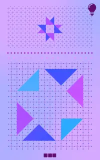 Ternary - Logic Puzzle | Tangram Color Shapes Game Screen Shot 9