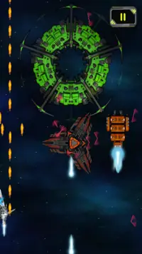 sky fighter shooter galaxy space war strike attack Screen Shot 1