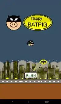 Flappy Bat Pig Screen Shot 4