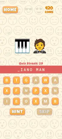 Emoji Song Quiz - Music Game Screen Shot 2