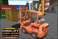Forklift Cargo Crane Challenge Screen Shot 3