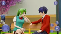 Anime Girl High School Sim 3d Screen Shot 1