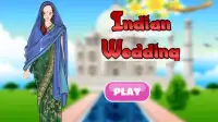 Indian dress up games in saree Screen Shot 0