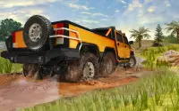 offroad jeep prado lái xe- lái xe tải sim Screen Shot 11