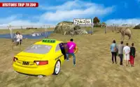 taksi Mania: jalan Pelari 3d Screen Shot 0