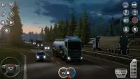 Truck Driving Oil Tanker Games Screen Shot 1