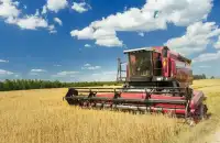 Farmland Large Farm Wheat Harvester Puzzle Screen Shot 0