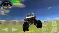Monster Car Battle Racing Screen Shot 3