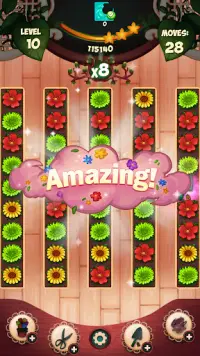 Flower Blossom Jam - A Match 3 Puzzle Game Screen Shot 4