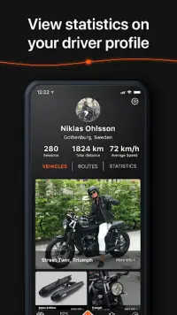Detecht - Motorcycle App & GPS Screen Shot 6