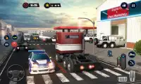 होशियार ट्रक वॉश सर्विस पेट्रोल पंप पार्किंग खेल Screen Shot 4