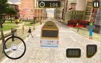 Симулятор городского автобуса 2018: автобусов Screen Shot 0