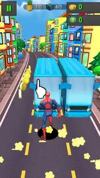 Subway Spider Super Run Screen Shot 4