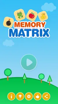 Memory Matrix - Enhance memory & Recall ability Screen Shot 0