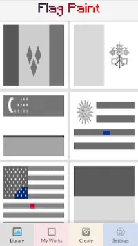 Paint Number:Flag Color Number-World Flag Coloring Screen Shot 0