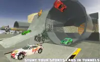 Super balap stunts mobil Screen Shot 1