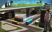 School Bus Driver 3D Simulator Screen Shot 9