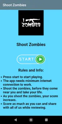 Shoot Zombies Screen Shot 0