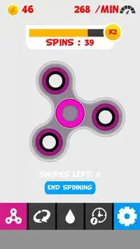 Fidget Spinner Game Screen Shot 1