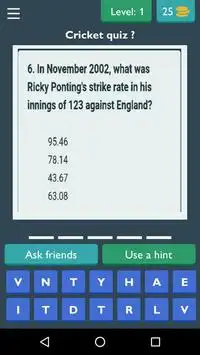 Cricket quiz with me Screen Shot 3