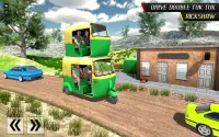 Tuk Tuk Rickshaw Driving Simulator Transport Games Screen Shot 0