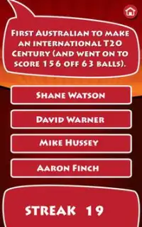The Great Big Cricket Quiz Screen Shot 6