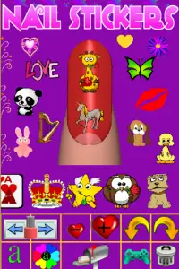 Nail Stickers, Pimp your nails Screen Shot 0