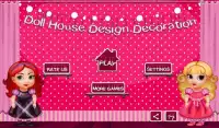 Dollhouse Главная Украшение игры для девочек и дет Screen Shot 6