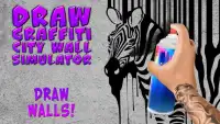 Draw Graffiti City Walls Simulator Screen Shot 1