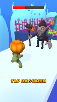 Pumpkin Man Run Screen Shot 2