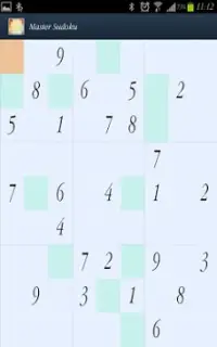 Master Sudoku Screen Shot 2
