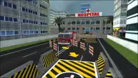 Fire Truck Sim 3D Screen Shot 1