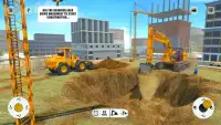 Crane Excavator Driving Sim City Construction 2018 Screen Shot 6